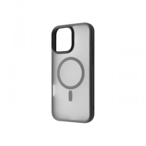 Чехол WAVE Matte Insane Case with Magnetic Ring iPhone 15 Pro (gray)